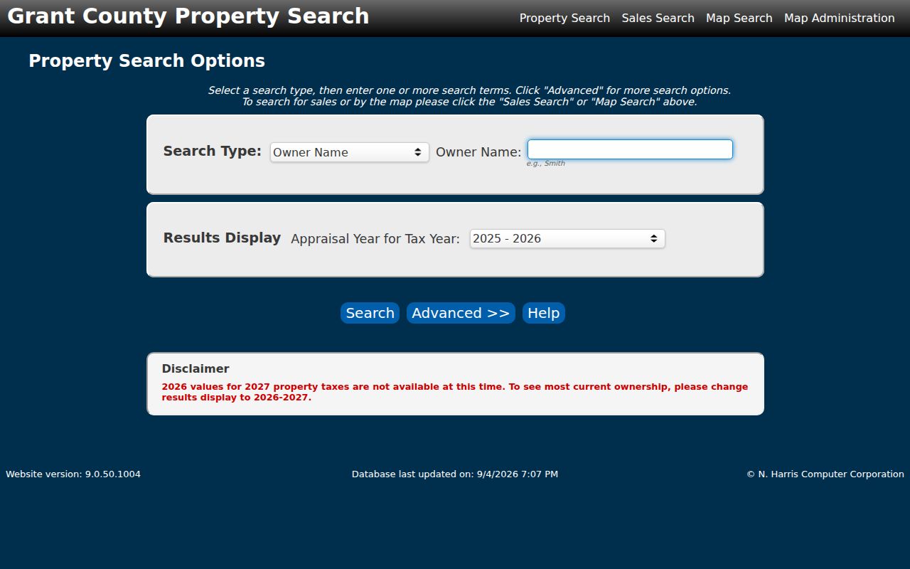 Moses Lake residents directory property search fields